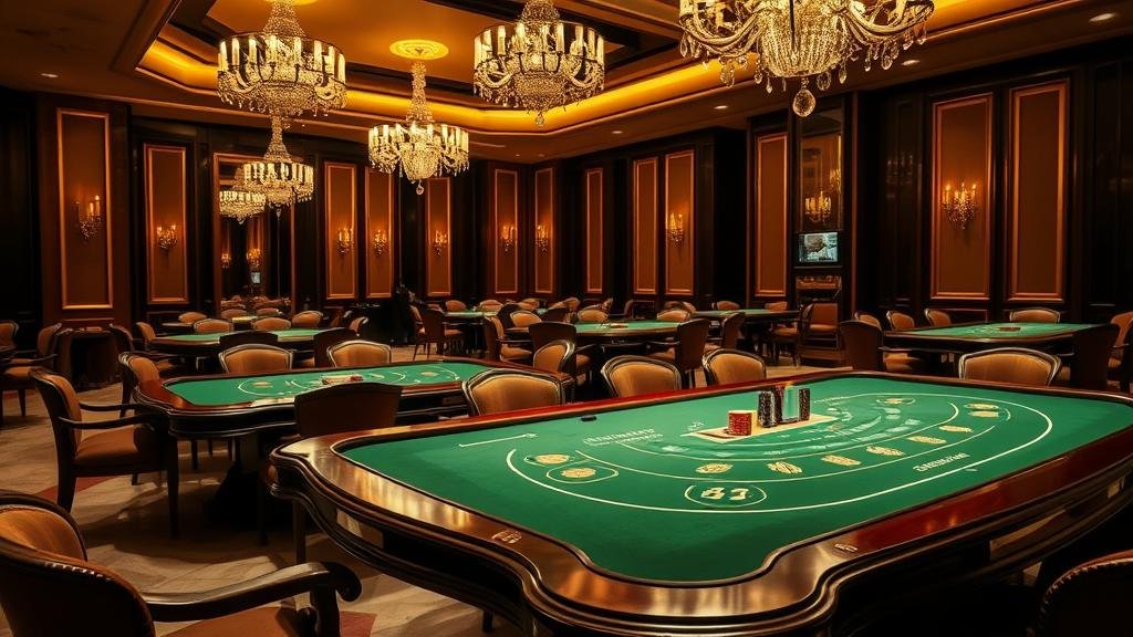 ดีลเลอร์สาวสวยกำลังแจกไพ่บาคาร่า