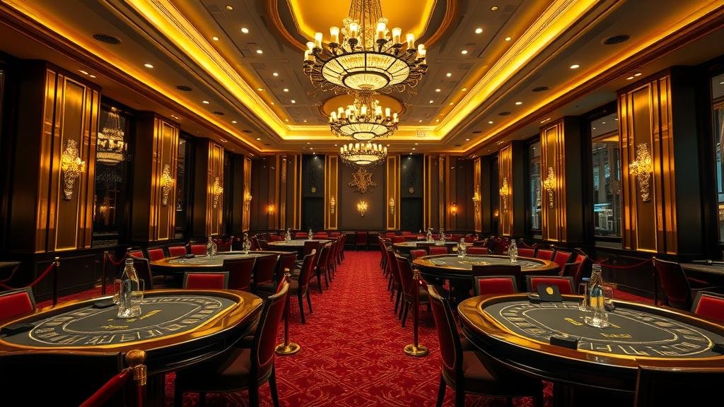 หน้าจอการตั้งค่าอัตราจ่ายและควบคุมงบในเกมบาคาร่า