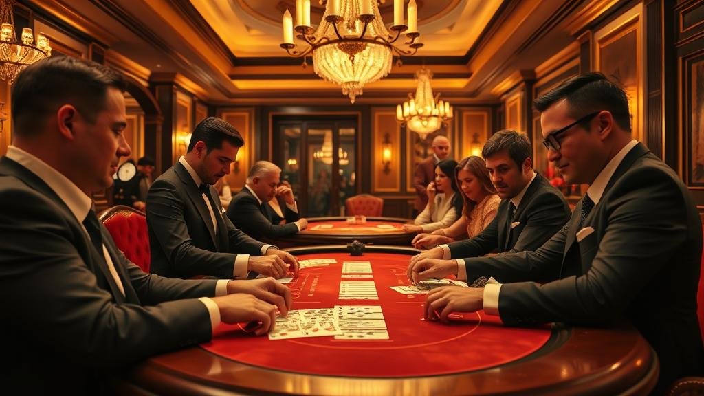 ตัวอย่างเค้าไพ่มังกรและสามตัดในบาคาร่า