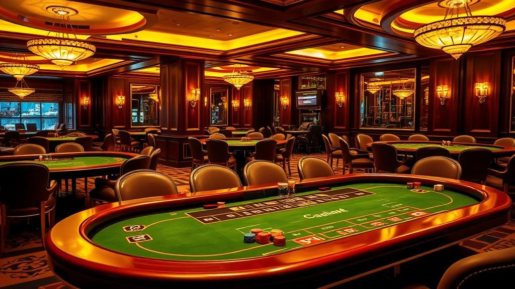 ดีลเลอร์มืออาชีพกำลังแจกไพ่บาคาร่า