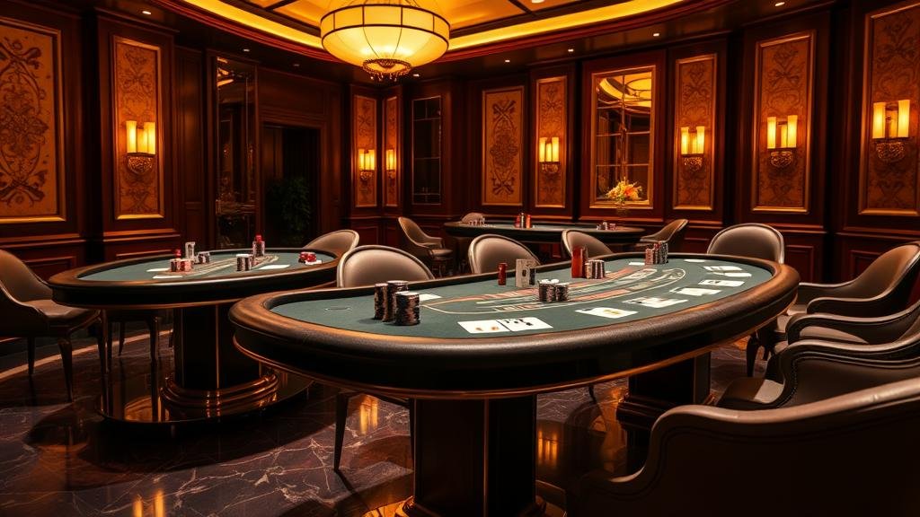 หน้าจอคอมพิวเตอร์แสดงผลบาคาร่าสดและสถิติ