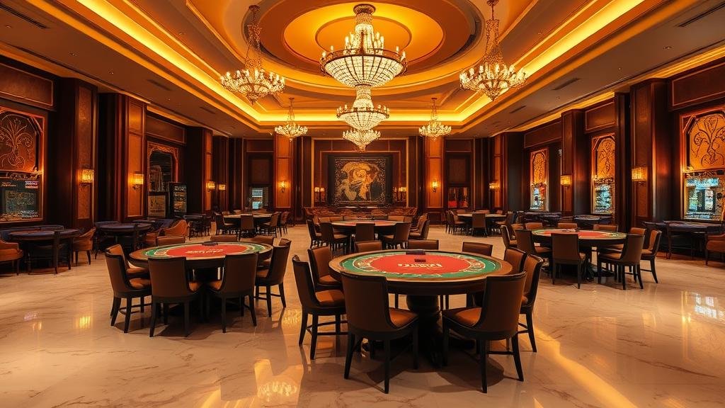 หน้าจอเกมบาคาร่าบนแท็บเล็ต แสดงสถิติและตัวเลือกการเดิมพัน