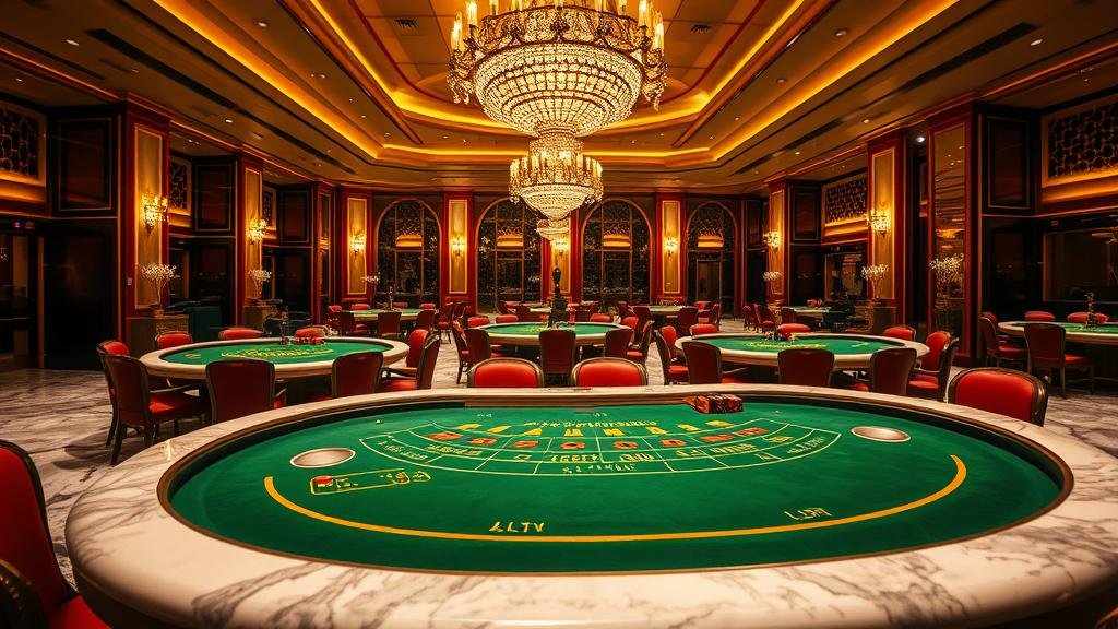 กราฟแสดงสถิติและรูปแบบการเดิมพันบาคาร่าบนแท็บเล็ต