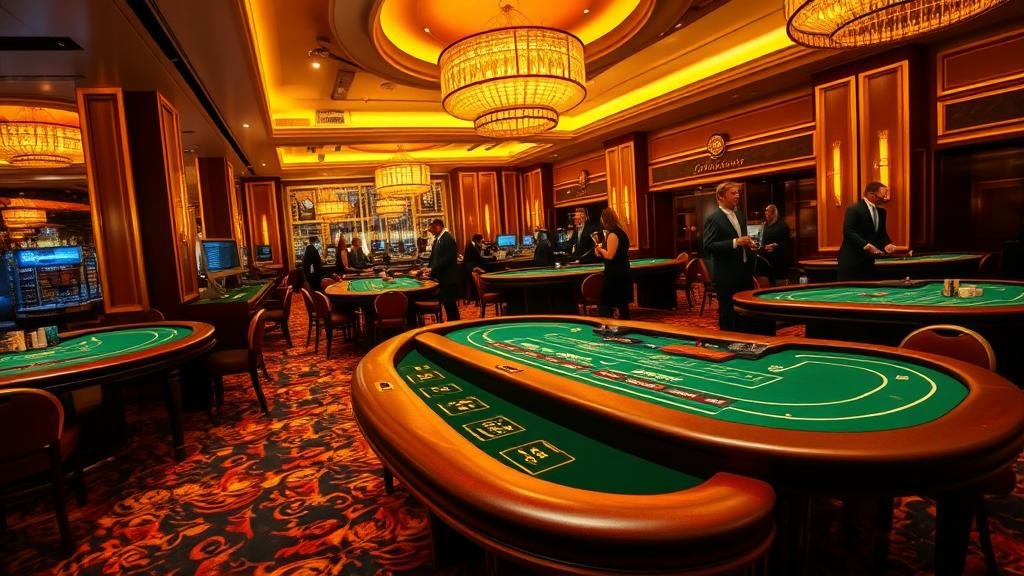 หน้าจอแท็บเล็ตแสดงเกมบาคาร่า Ezugi