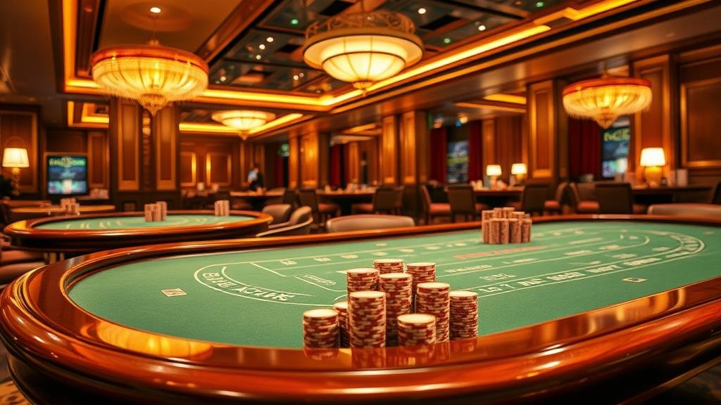 นักพนันฉลองชัยชนะในคาสิโน