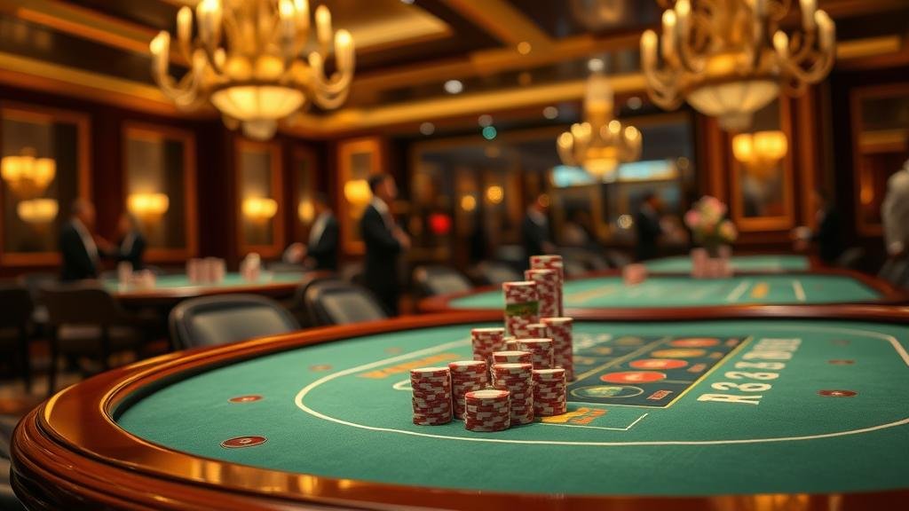 หน้าจอแสดงผลเค้าไพ่บาคาร่าพร้อมสถิติ