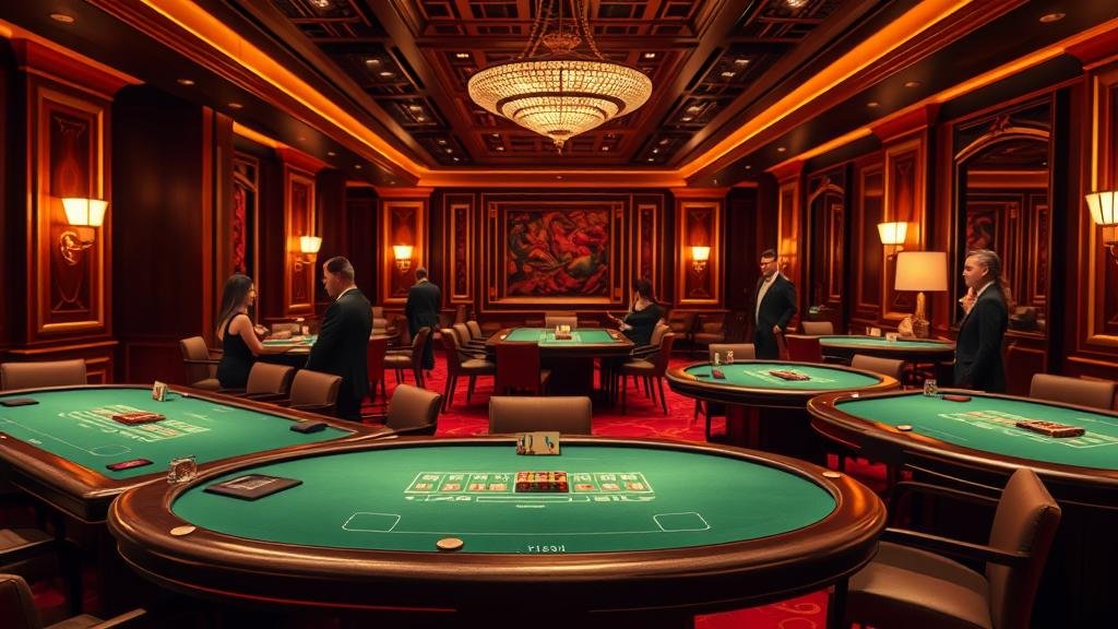 ตัวอย่างเค้าไพ่สามตัดในตารางบาคาร่า