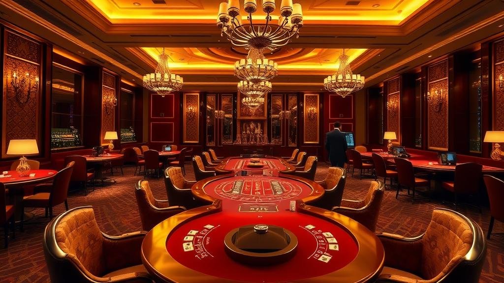 ดีลเลอร์สาวสวยกำลังแจกไพ่บาคาร่า