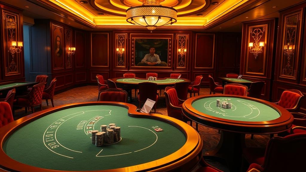 กราฟแสดงการเพิ่มเงินเดิมพันแบบสายฟ้า พร้อมชิปและไพ่บาคาร่า