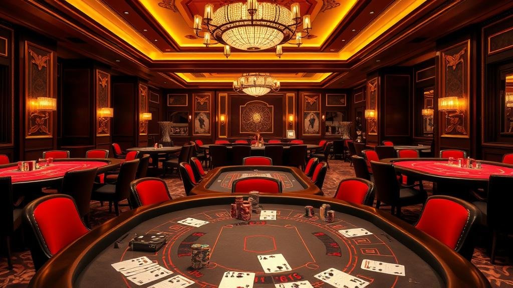 มือผู้เล่นกำลังถือไพ่บาคาร่าบนโต๊ะพนัน