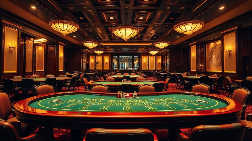 ดีลเลอร์บาคาร่ามืออาชีพกำลังแจกไพ่