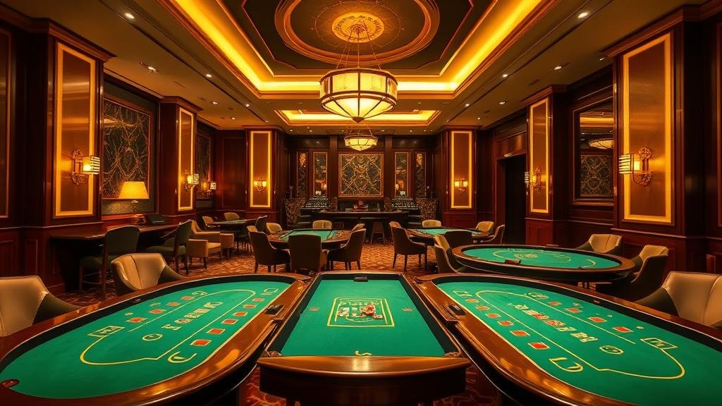 ดีลเลอร์สด Evolution Gaming กำลังแจกไพ่บาคาร่าบนเดสก์ท็อป