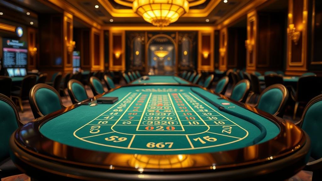 ผู้เล่นบาคาร่าฉลองชัยชนะในคาสิโนสุดหรู