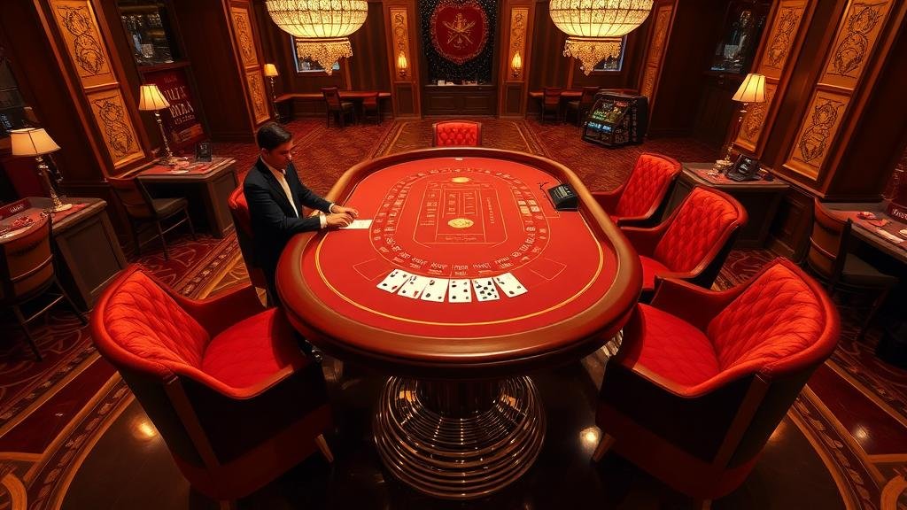 การวางชิปเดิมพันบาคาร่าสด