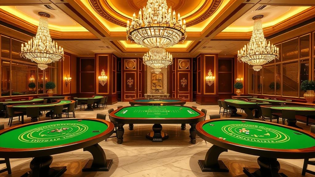 นักพนันมืออาชีพกำลังวิเคราะห์เค้าไพ่บาคาร่า