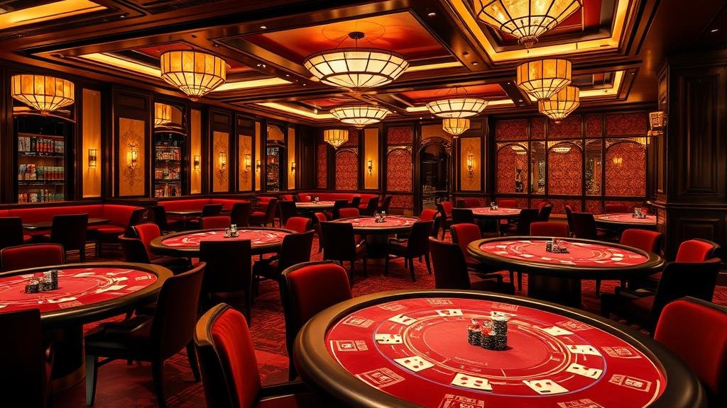 ดีลเลอร์มืออาชีพกำลังแจกไพ่บาคาร่าสด