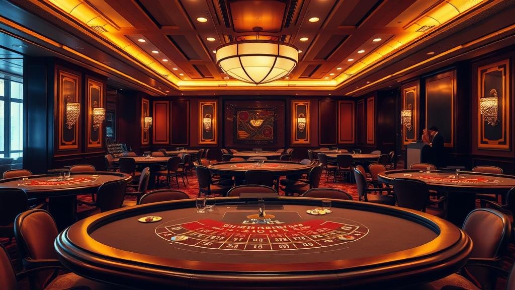 หน้าจอแสดงผลการเลือกห้องบาคาร่าจากค่ายเกมต่างๆ