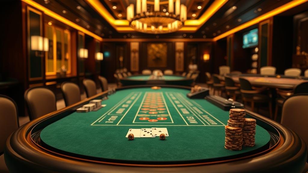 ผู้ชนะฉลองชัยชนะในเกมบาคาร่า