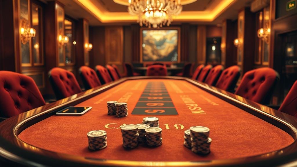 การแสดงผลเค้าไพ่บาคาร่าแบบถนนใหญ่และลูกปัดบนแท็บเล็ต