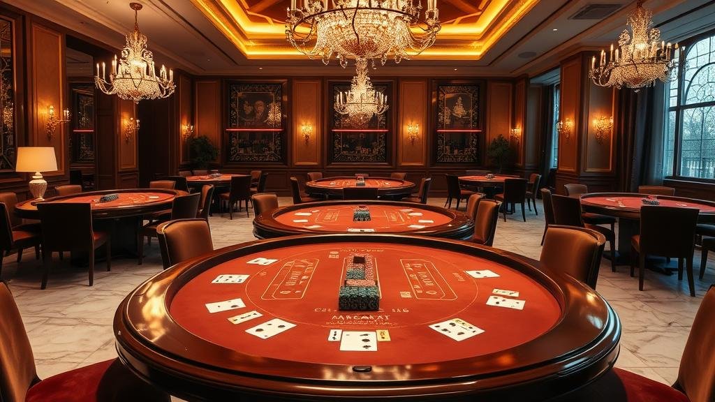 นักพนันผู้มีสติกำลังวางแผนการเล่นบาคาร่า