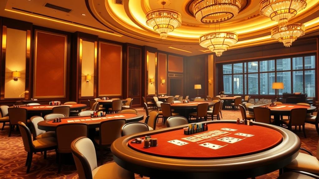 หน้าจอเกมบาคาร่าออนไลน์ แสดงผลการเดิมพันและดีลเลอร์สด