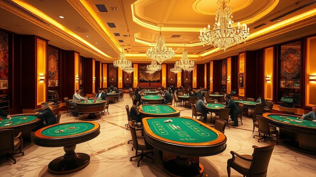 ดีลเลอร์มืออาชีพกำลังแจกไพ่บาคาร่า PP ไร้ค่าคอม