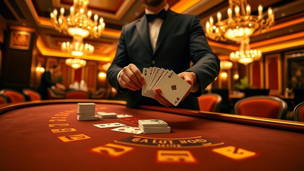 ภาพสายฟ้าฟาดลงบนไพ่บาคาร่า พร้อมตัวคูณเงินรางวัล