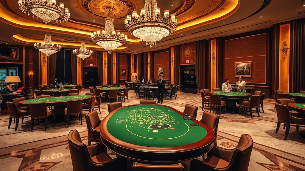 ภาพการวางเดิมพันอย่างมีกลยุทธ์ในเกมคาสิโน