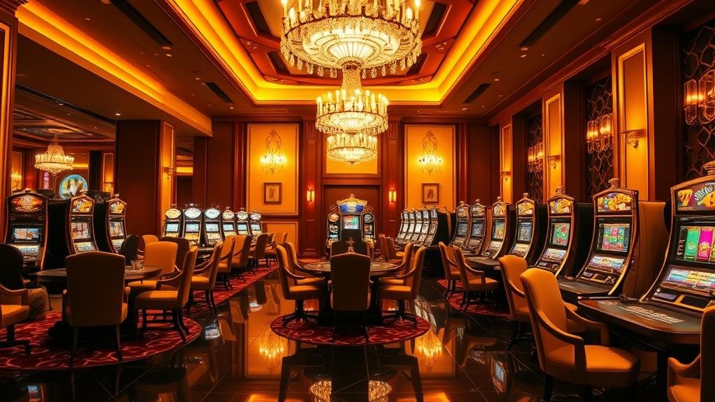 ภาพอินโฟกราฟิกธีมสล็อตต่างๆ พร้อมสัญลักษณ์โบนัส