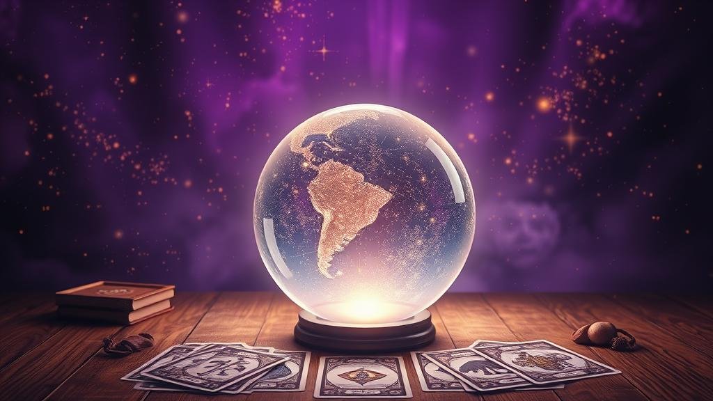 ภาพเข็มทิศโบราณชี้ไปยังตัวเลขและกราฟหุ้น แสดงถึงการนำทางสู่โชคลาภ