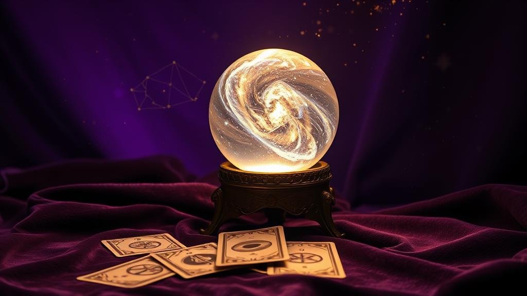 ภาพกราฟตลาดหุ้นผสานกับกลุ่มดาวจักรราศี ตัวเลขสีทองเรืองรอง