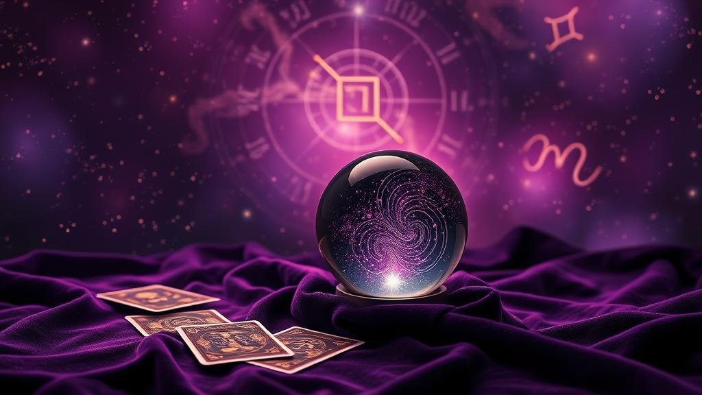 ลูกแก้วทำนาย เผยให้เห็นพลังงานจักรวาลและสัญลักษณ์ราศี