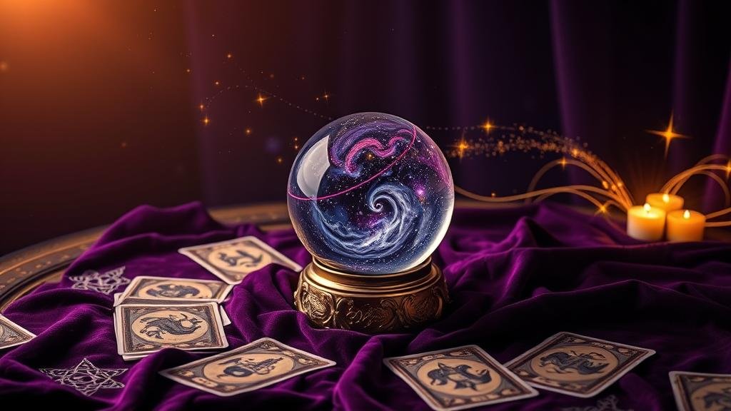 นักโหราศาสตร์กำลังตีความแผนที่ดาวเพื่อหาเลขเด็ดหุ้นยุโรป