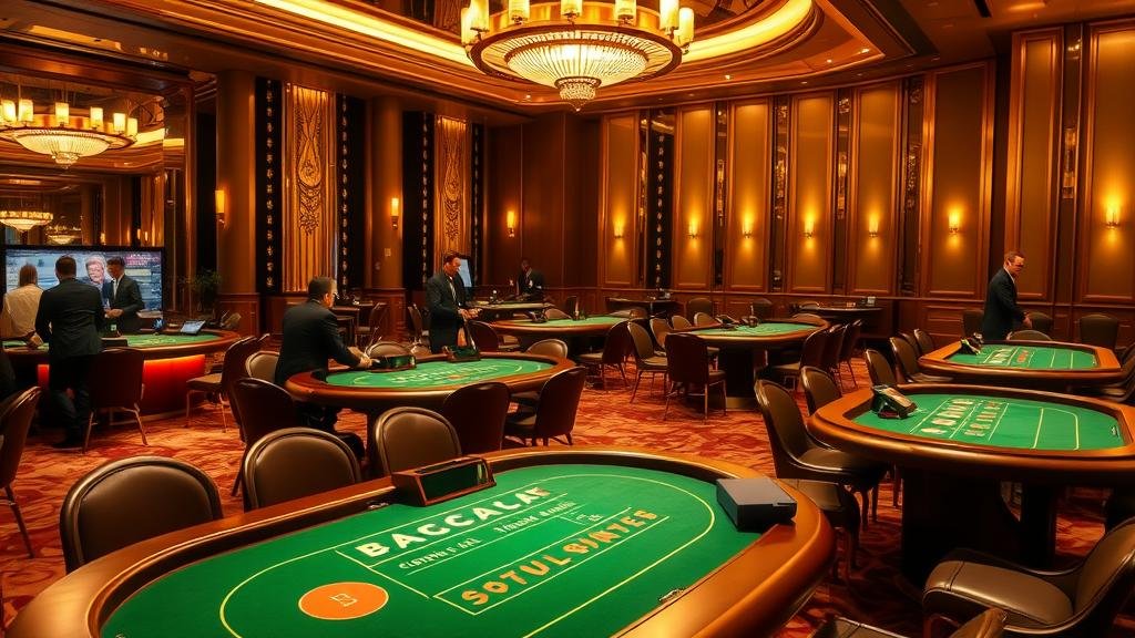 รวมหน้าจอเกมบาคาร่าจากค่ายต่างๆ