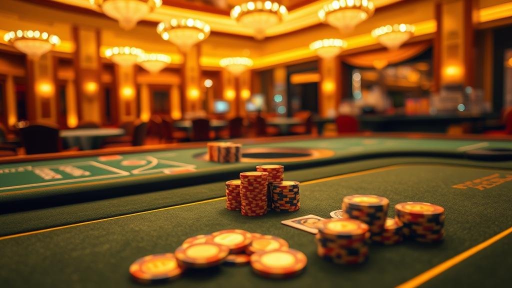 ดีลเลอร์กำลังเปิดไพ่บาคาร่าสด