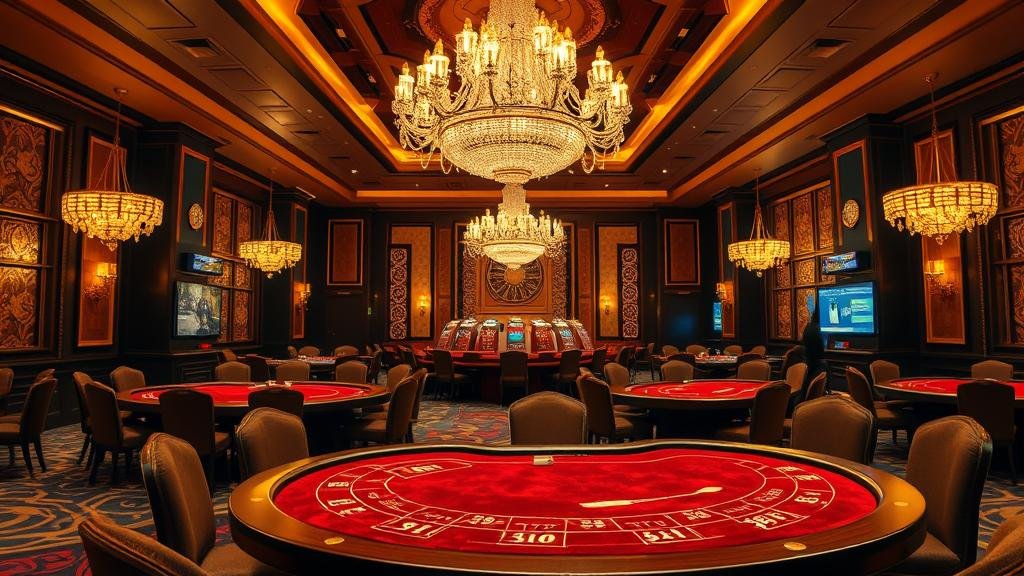 ภาพหน้าจอเกมบาคาร่า Playtech บนแท็บเล็ต