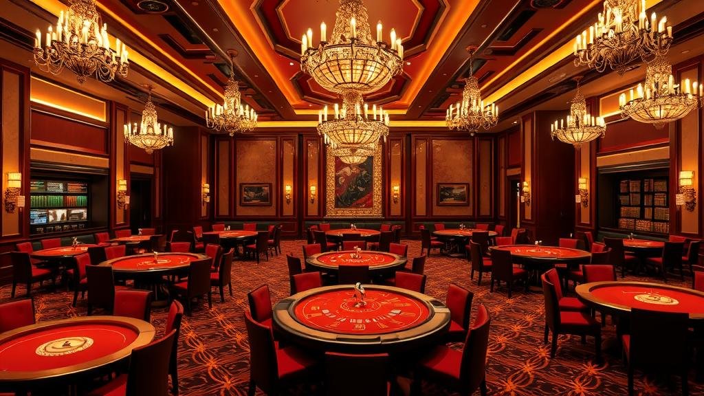 โต๊ะบาคาร่าพร้อมดีลเลอร์มืออาชีพ กำลังแจกไพ่