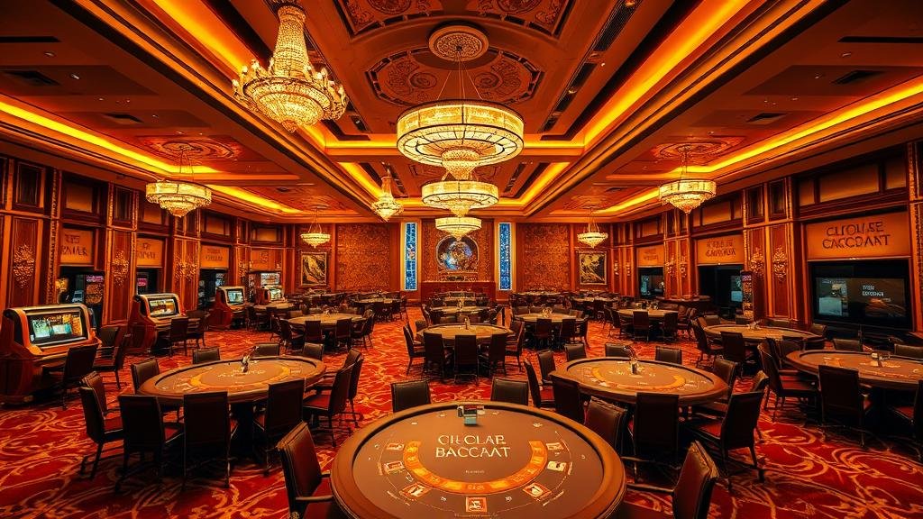 การเล่นบาคาร่าในห้อง A ที่หรูหรา