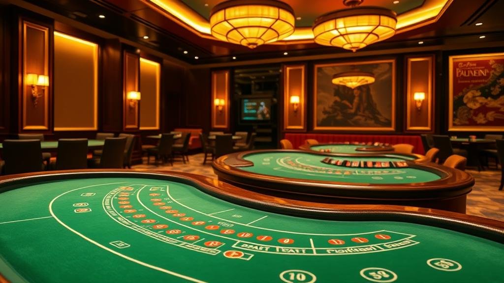 ภาพหน้าจอเกมบาคาร่าสดจากค่าย Ezugi