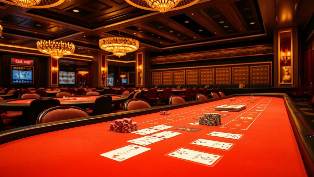 ภาพเปรียบเทียบโต๊ะบาคาร่าจากค่าย WM, AE, Entwine