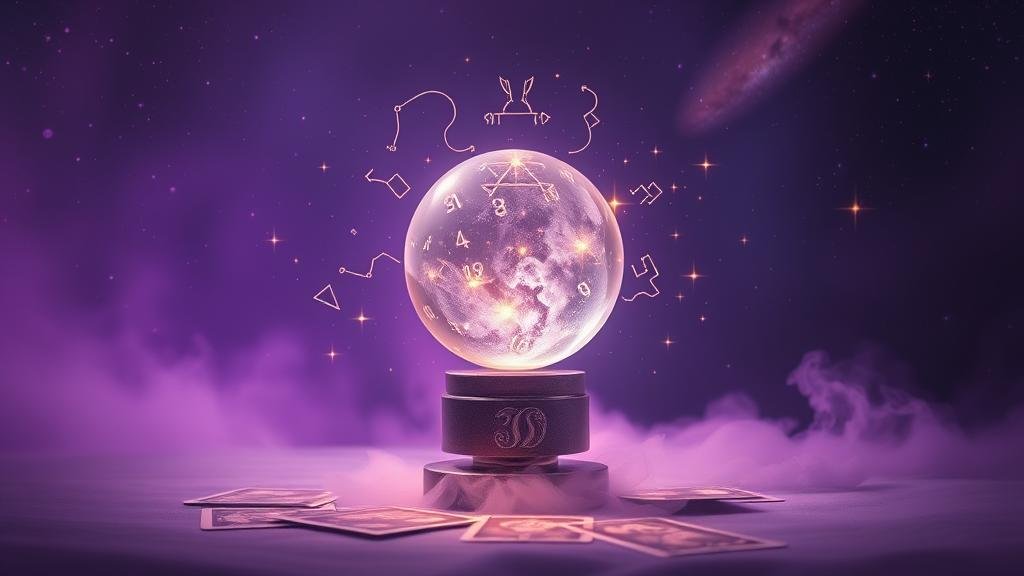 เครือข่ายตัวเลขดิจิทัล สัญลักษณ์คณิตศาสตร์ พื้นหลังจักรวาล สื่อถึงอัลกอริทึมการออกหวย