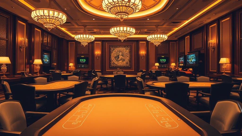 ผู้เล่นกำลังทดสอบสล็อต TripleEdge บนแท็บเล็ต