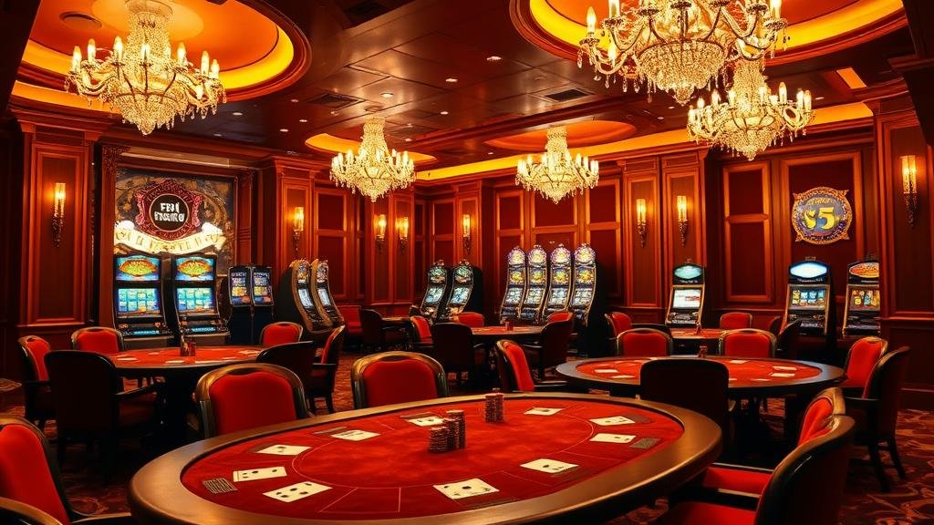 ภาพจำลองเพย์ไลน์สล็อตที่ซับซ้อนและมีสีสัน