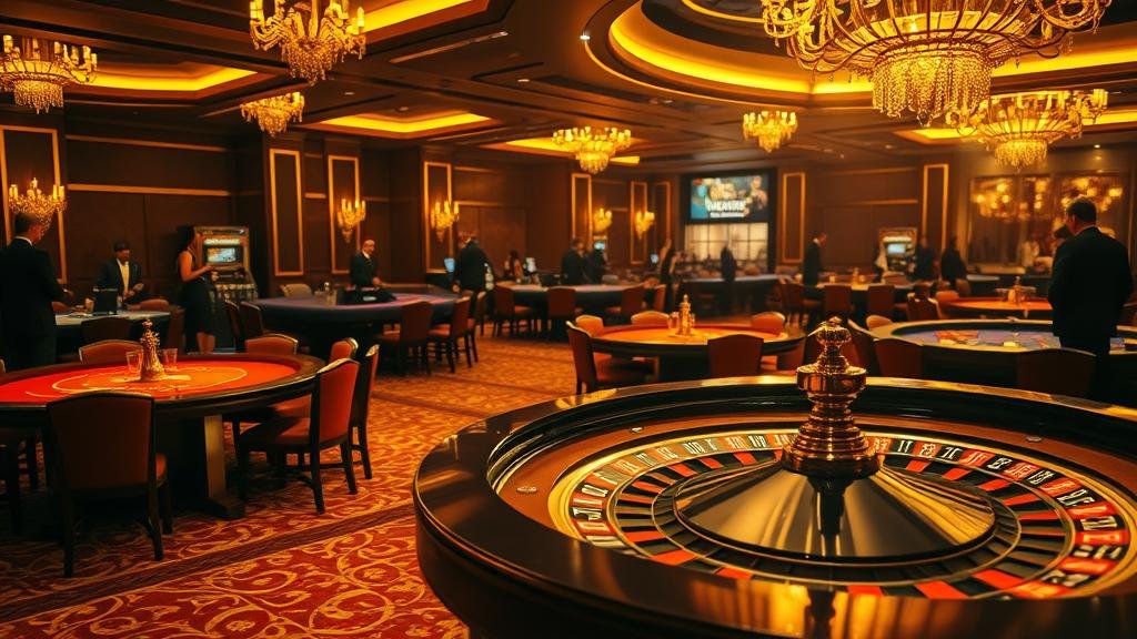 ผู้เล่นฉลองชัยชนะสล็อตแมชชีน