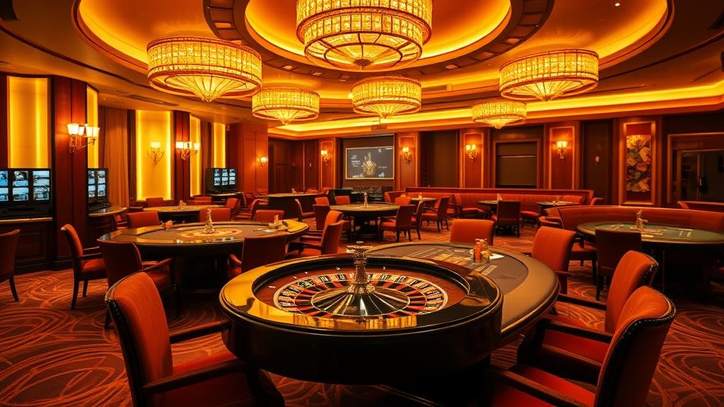 มือของผู้เล่นกำลังวางชิปบนโต๊ะรูเล็ต แสดงถึงการวางเดิมพันอย่างมีกลยุทธ์