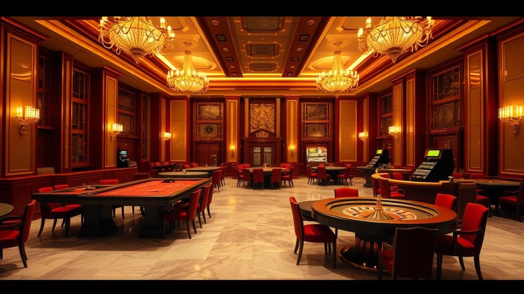 หน้าจอเกมสล็อตเอเชียที่มีสีสันสดใสและฟีเจอร์โบนัส