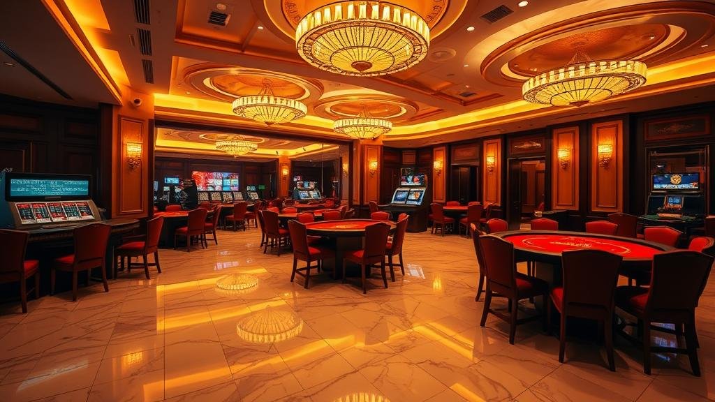 ภาพแสดงเส้นเพย์ไลน์บนหน้าจอเกมสล็อต