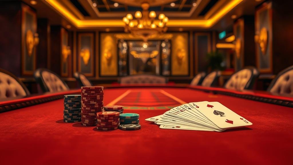 ภาพการเล่นบาคาร่าหลายโต๊ะบนหน้าจอขนาดใหญ่