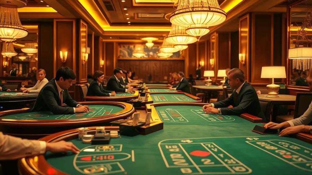 หน้าจอแสดงผลสถิติและอัลกอริทึมวิเคราะห์บาคาร่า