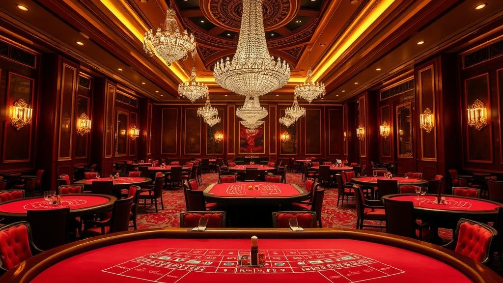 ดีลเลอร์สาวสวยกำลังแจกไพ่บาคาร่าสด